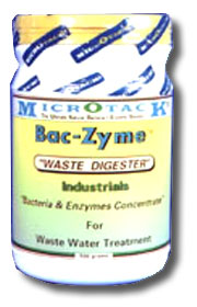 Baczyme reduces BOD, COD, SS in Municipal and industrial wastewater treatment